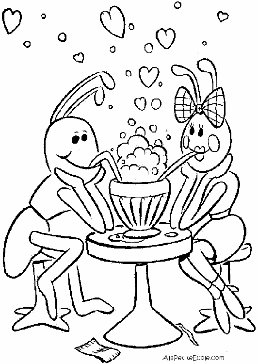 Coloring page: Ant (Animals) #6987 - Printable coloring pages