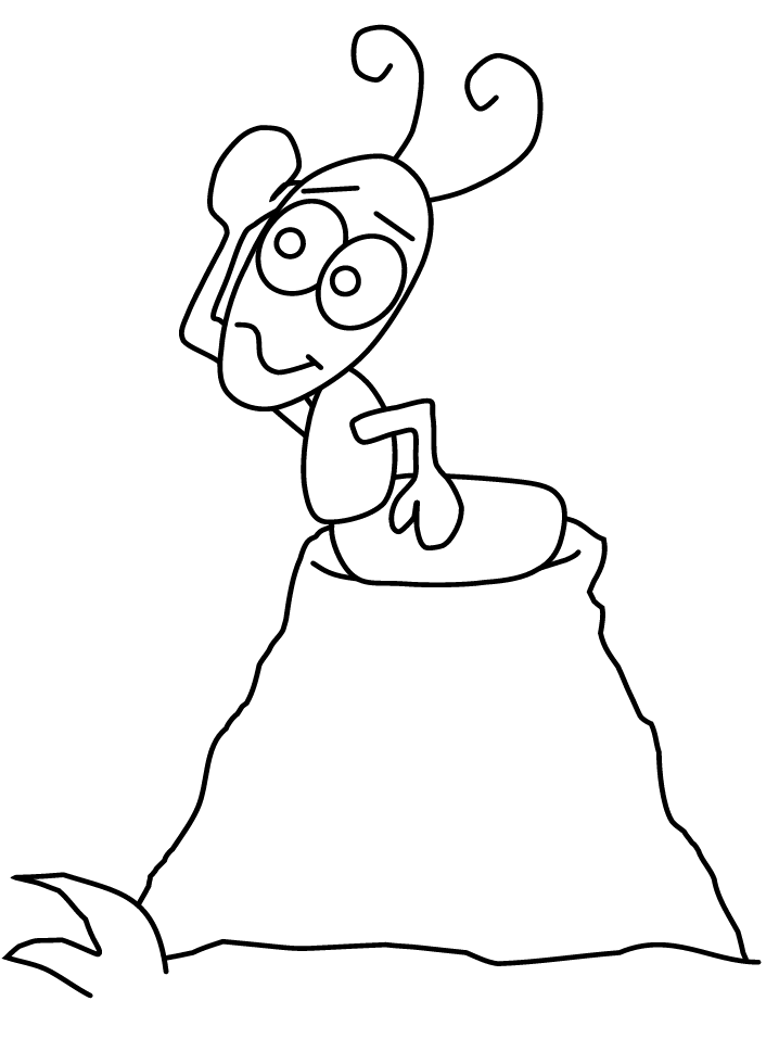 Coloring page: Ant (Animals) #7004 - Free Printable Coloring Pages