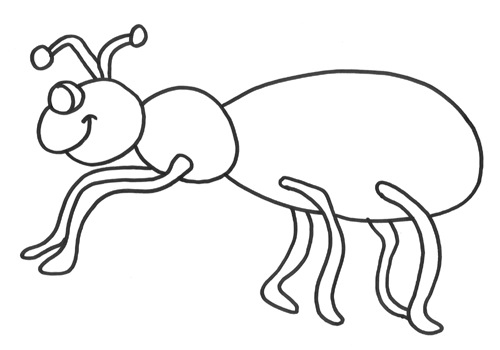 Coloring page: Ant (Animals) #7021 - Free Printable Coloring Pages