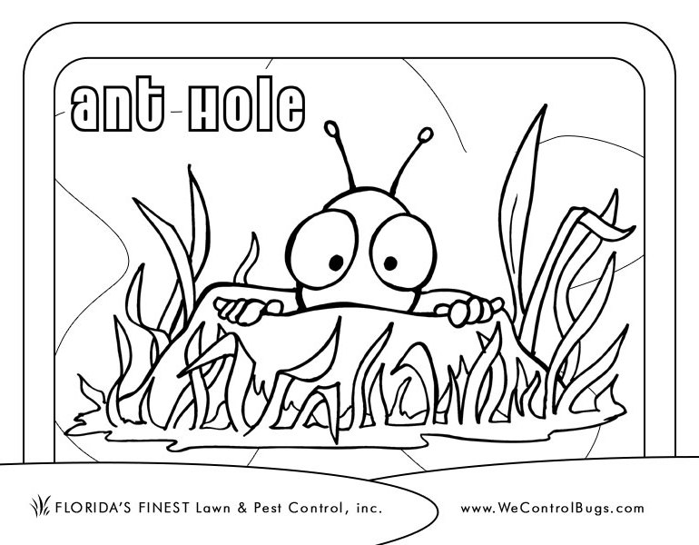 Coloring page: Ant (Animals) #7027 - Free Printable Coloring Pages