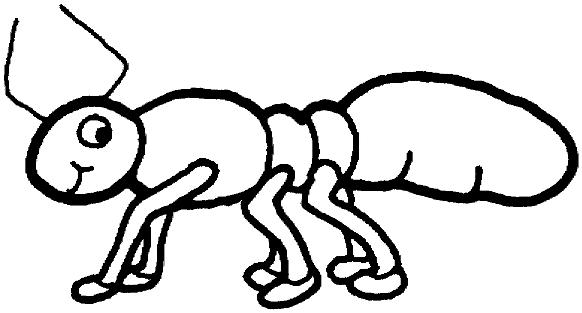 Coloring page: Ant (Animals) #7028 - Free Printable Coloring Pages