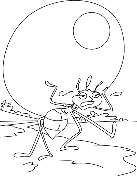 Coloring page: Ant (Animals) #7030 - Free Printable Coloring Pages