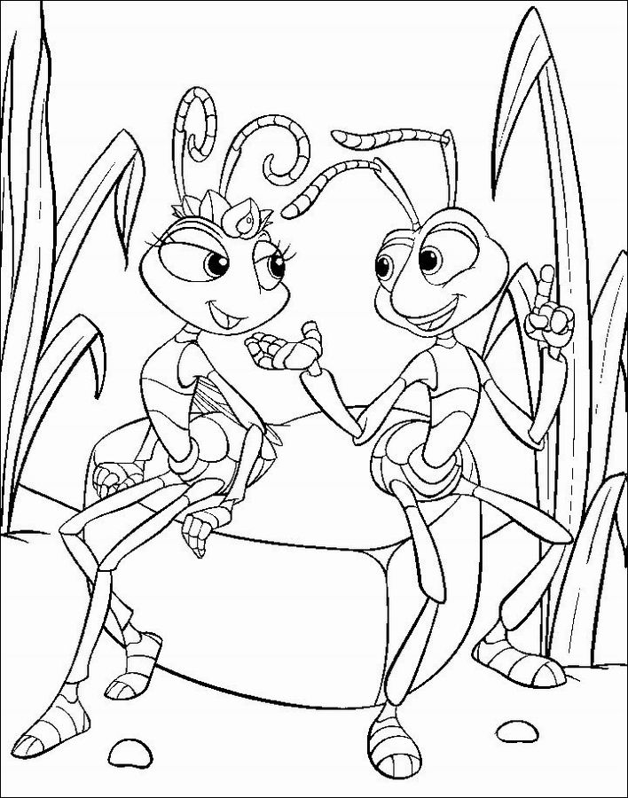 Coloring page: Ant (Animals) #7033 - Free Printable Coloring Pages