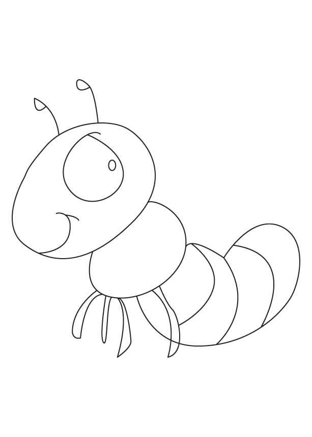 Coloring page: Ant (Animals) #7083 - Free Printable Coloring Pages