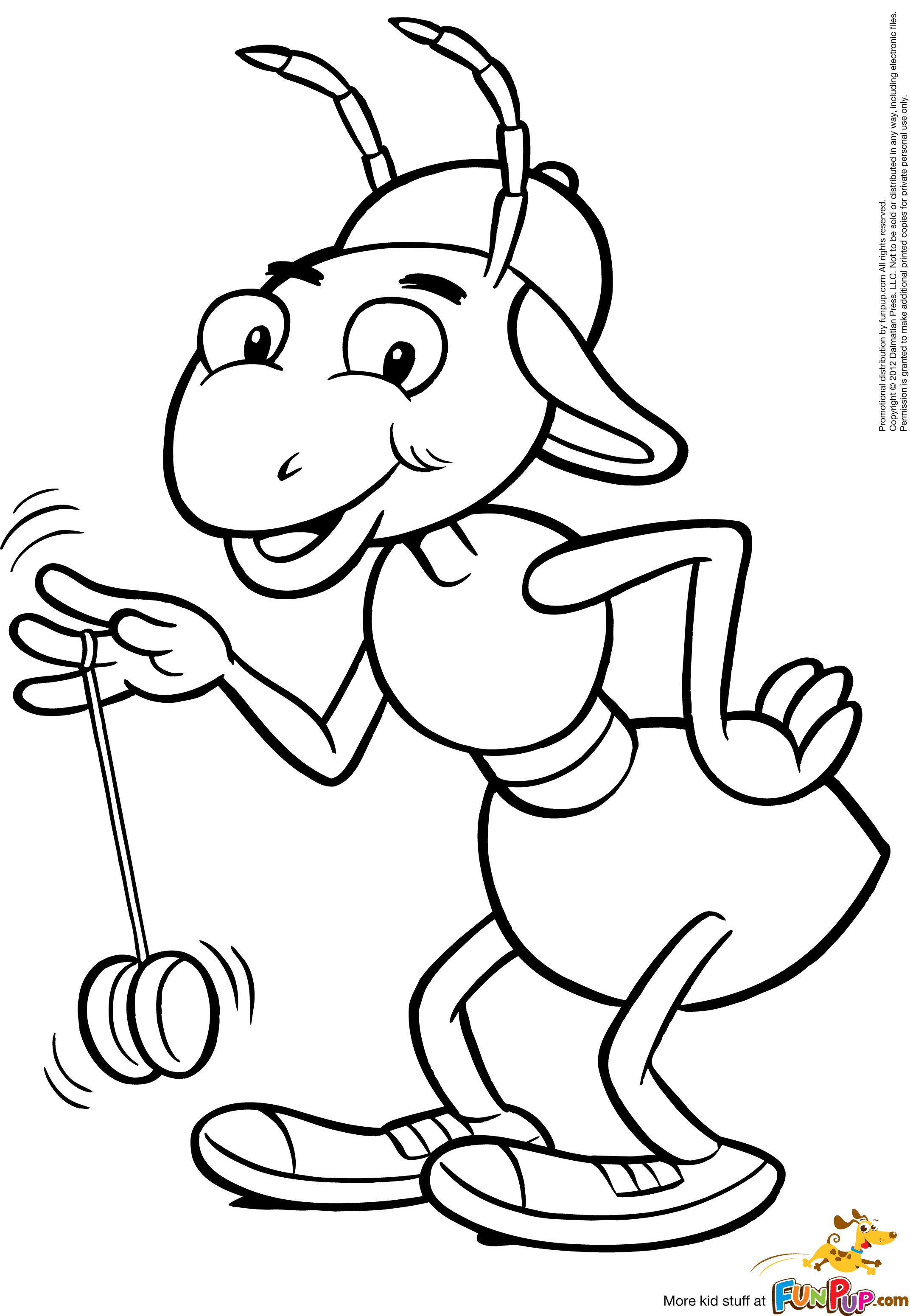 Coloring page: Ant (Animals) #7106 - Free Printable Coloring Pages