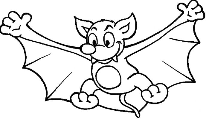 Coloring page: Bat (Animals) #1961 - Free Printable Coloring Pages