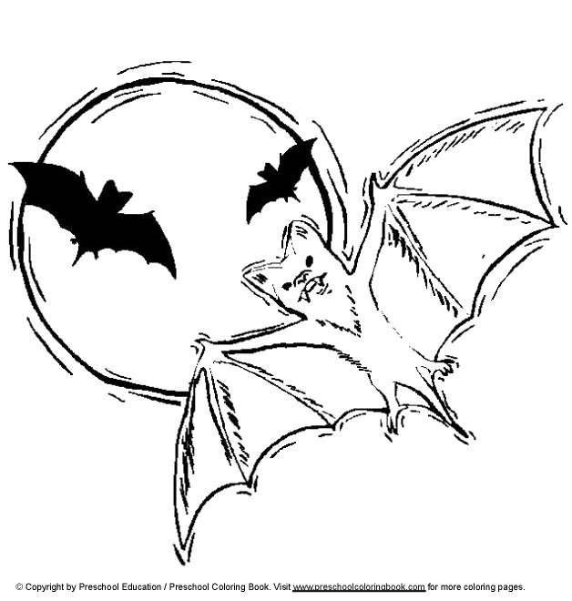 Coloring page: Bat (Animals) #1979 - Free Printable Coloring Pages