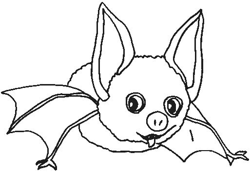Coloring page: Bat (Animals) #1987 - Free Printable Coloring Pages
