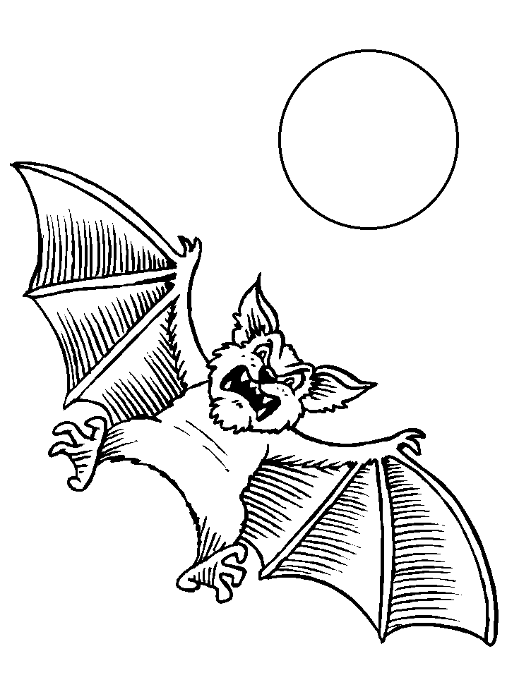 Coloring page: Bat (Animals) #1995 - Free Printable Coloring Pages