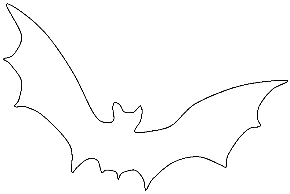 Drawing Bat #2002 (Animals) – Printable coloring pages