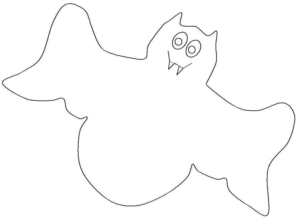 Coloring page: Bat (Animals) #2149 - Free Printable Coloring Pages