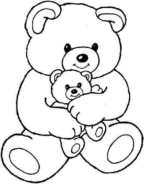 Coloring page: Bear (Animals) #12186 - Free Printable Coloring Pages