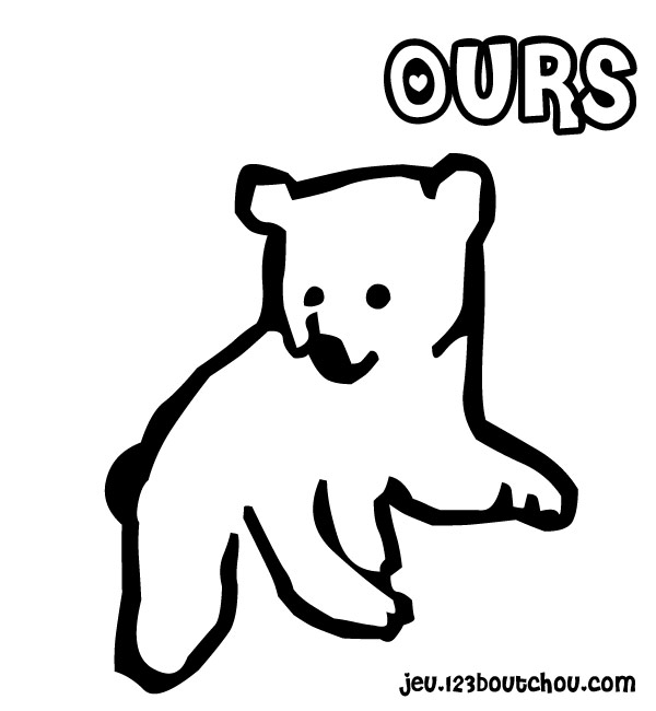 Coloring page: Bear (Animals) #12210 - Printable coloring pages