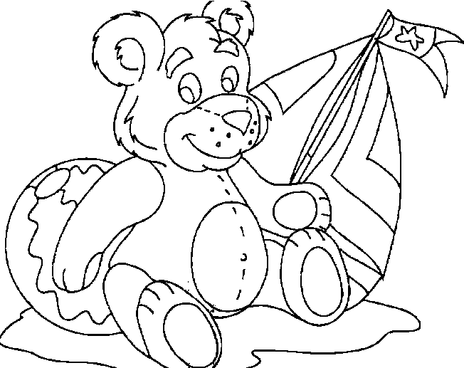 Coloring page: Bear (Animals) #12215 - Free Printable Coloring Pages