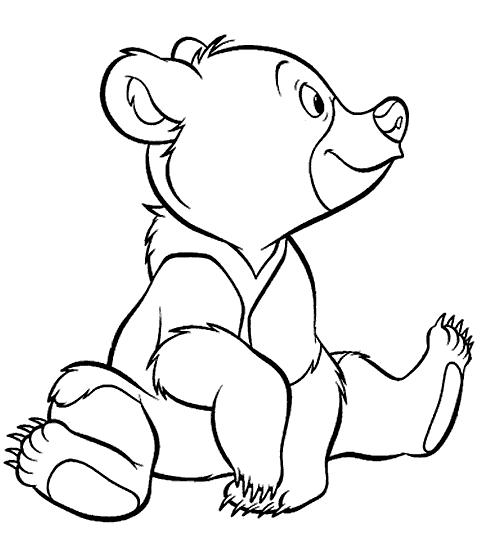 Coloring page: Bear (Animals) #12243 - Free Printable Coloring Pages