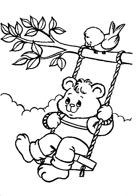 Coloring page: Bear (Animals) #12246 - Printable coloring pages