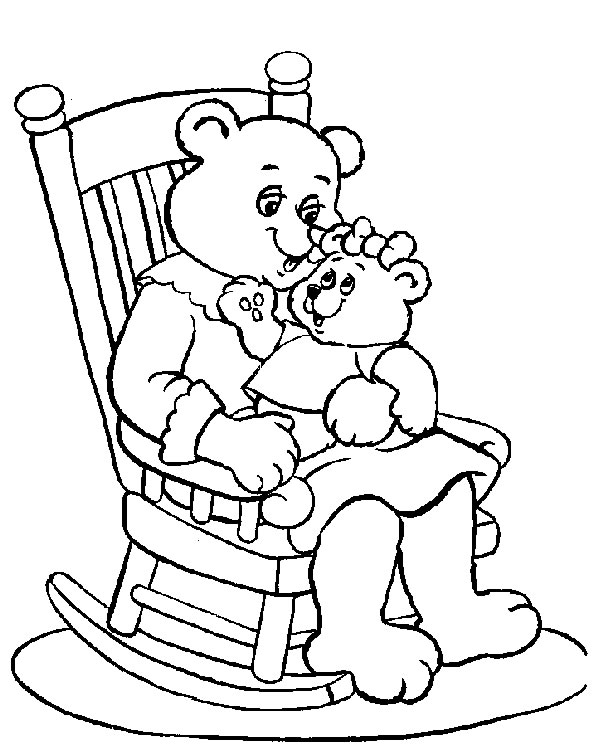 Coloring page: Bear (Animals) #12288 - Printable coloring pages