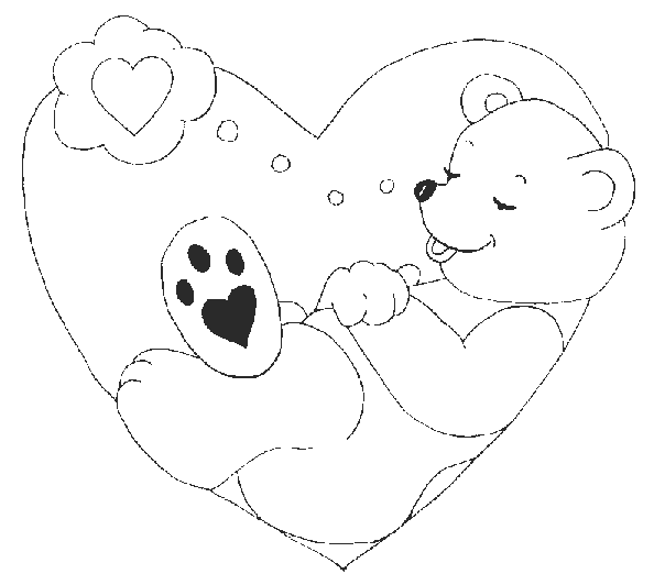 Coloring page: Bear (Animals) #12306 - Printable coloring pages