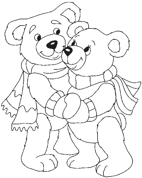 Coloring page: Bear (Animals) #12309 - Free Printable Coloring Pages