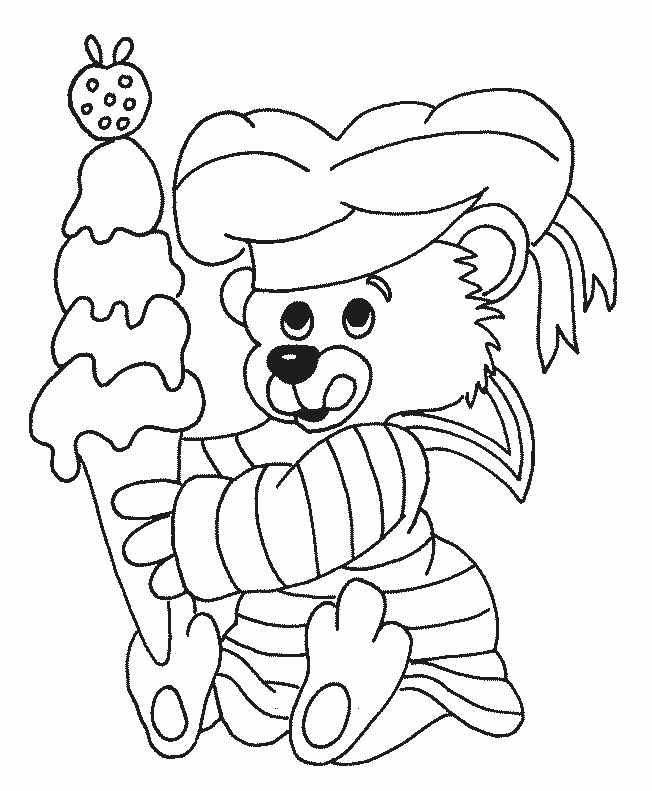 Coloring page: Bear (Animals) #12324 - Free Printable Coloring Pages