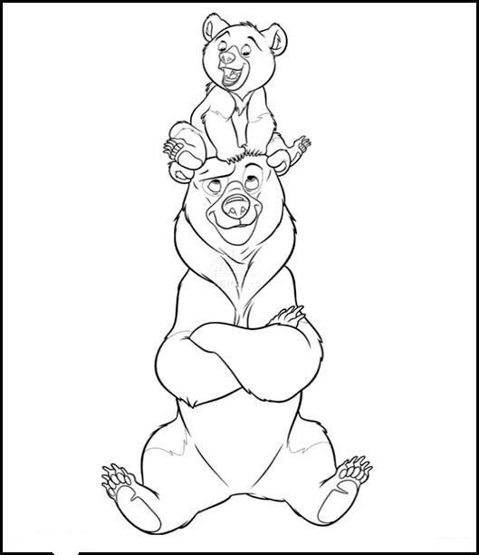 Coloring page: Bear (Animals) #12348 - Free Printable Coloring Pages