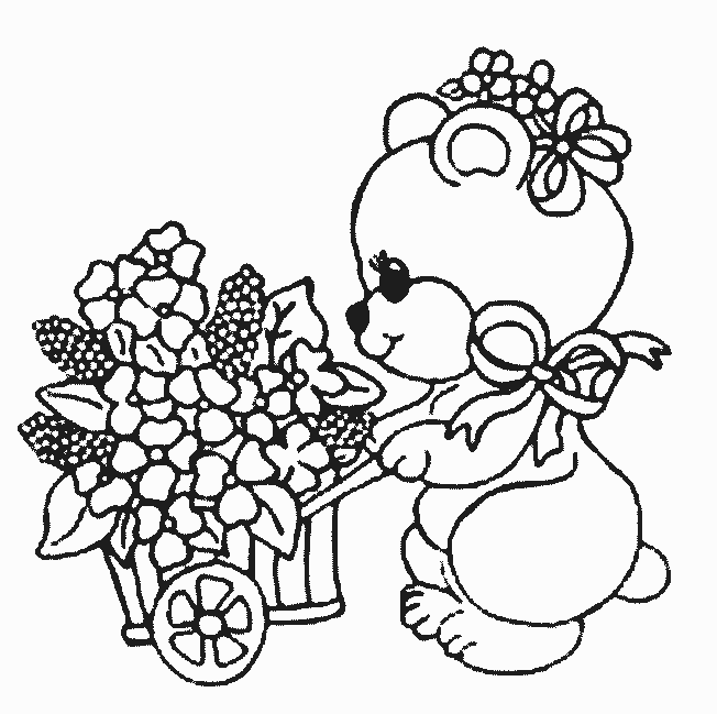 Coloring page: Bear (Animals) #12354 - Free Printable Coloring Pages