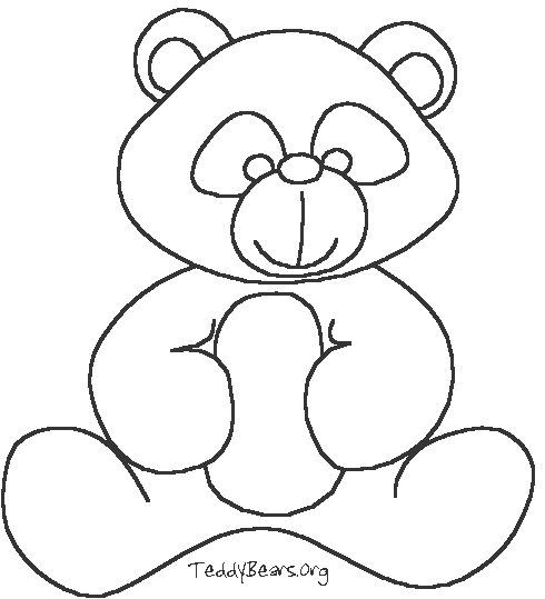 Coloring page: Bear (Animals) #12359 - Printable coloring pages