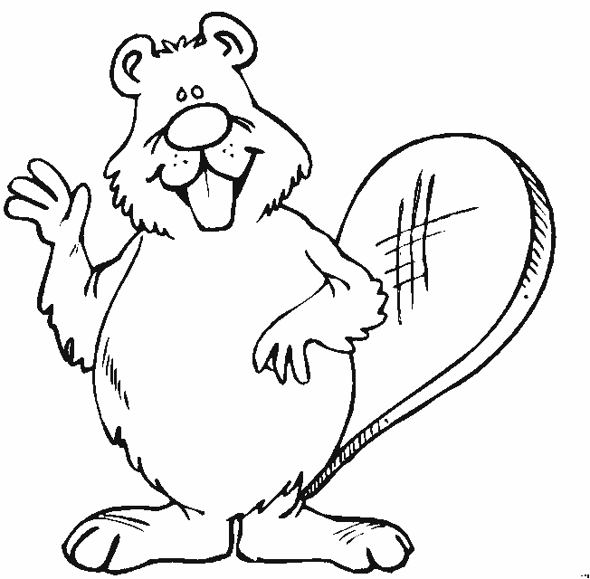 Coloring page: Beaver (Animals) #1587 - Free Printable Coloring Pages