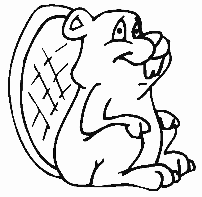 Coloring page: Beaver (Animals) #1616 - Free Printable Coloring Pages