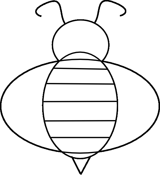 Coloring page: Bee (Animals) #118 - Free Printable Coloring Pages