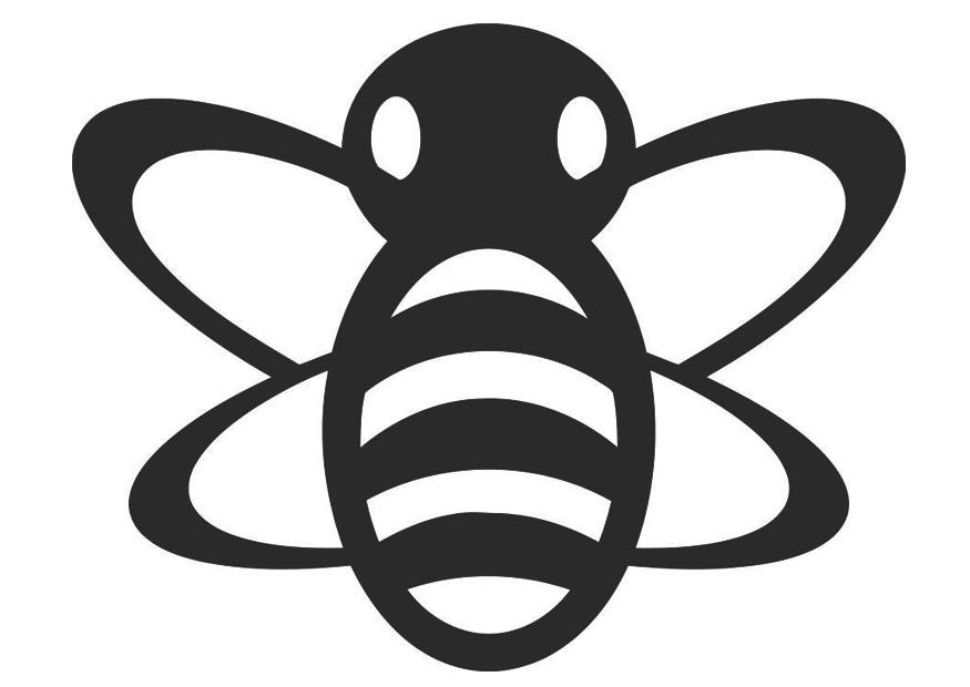 Coloring page: Bee (Animals) #128 - Free Printable Coloring Pages