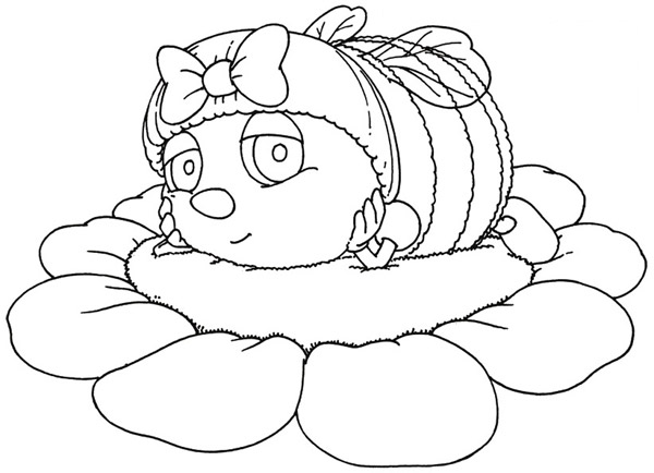 Coloring page: Bee (Animals) #133 - Printable coloring pages