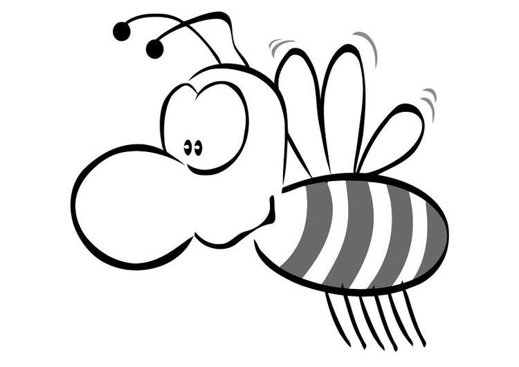 Coloring page: Bee (Animals) #149 - Free Printable Coloring Pages