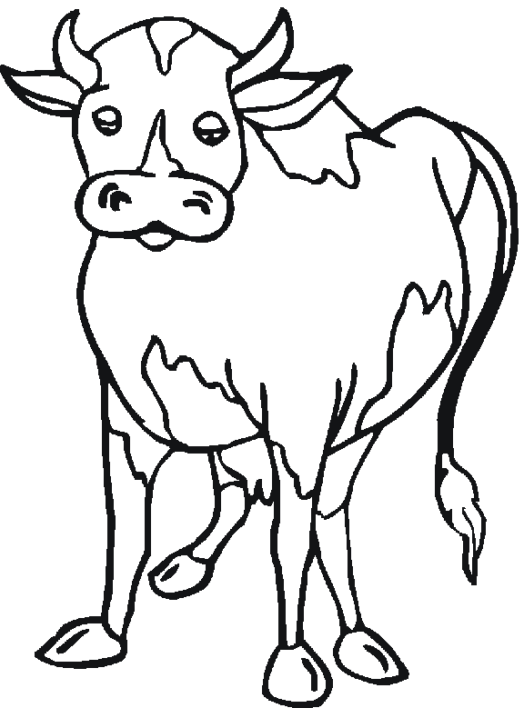Coloring page: Beef (Animals) #1344 - Free Printable Coloring Pages