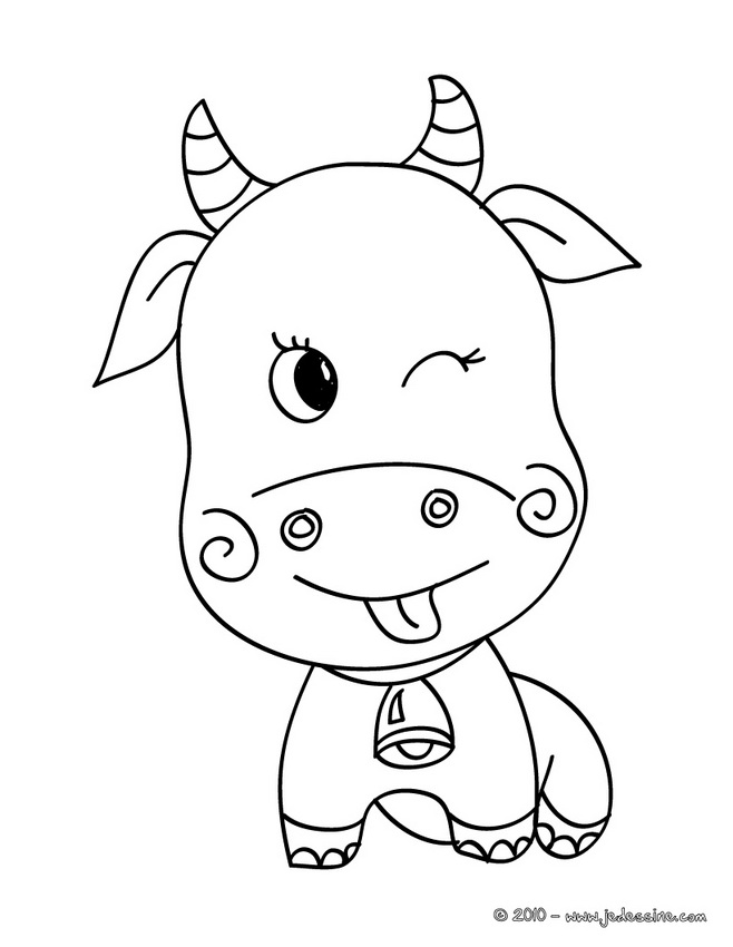 Coloring page: Beef (Animals) #1366 - Free Printable Coloring Pages
