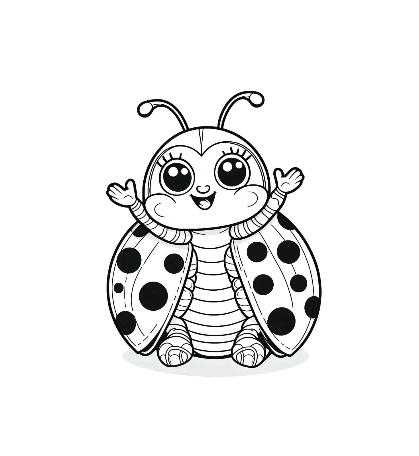 Free printable Bettle coloring page #217605 from Animals collection