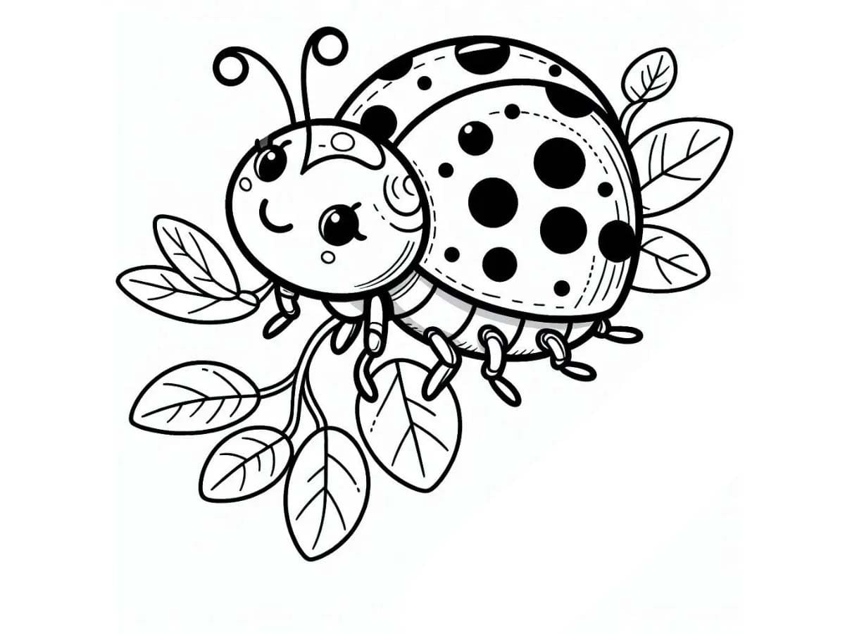 Free printable Bettle coloring page #217608 from Animals collection