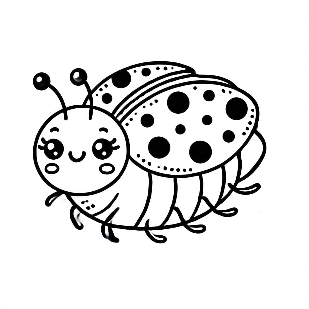 Free printable Bettle coloring page #217616 from Animals collection