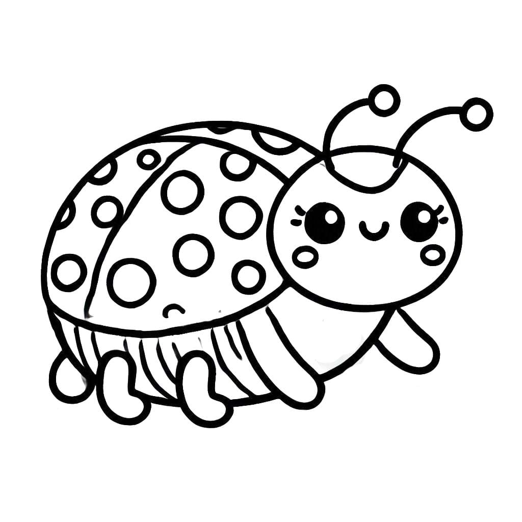 Free printable Bettle coloring page #217620 from Animals collection