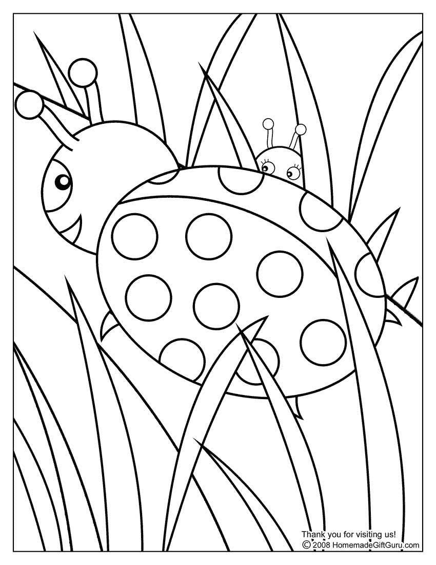 Drawing Bettle 20 Animals – Printable coloring pages