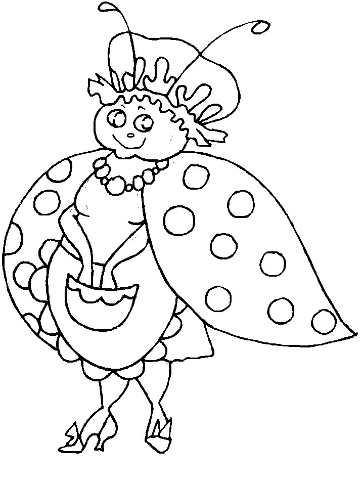Coloring page: Bettle (Animals) #3415 - Printable coloring pages