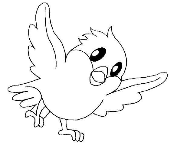 Coloring page: Birds (Animals) #11848 - Free Printable Coloring Pages