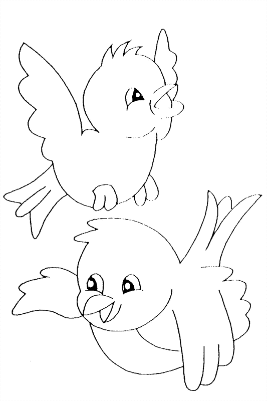 Coloring page: Birds (Animals) #11879 - Free Printable Coloring Pages
