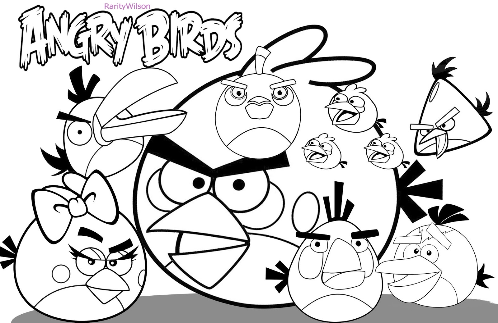 Coloring page: Birds (Animals) #11909 - Free Printable Coloring Pages