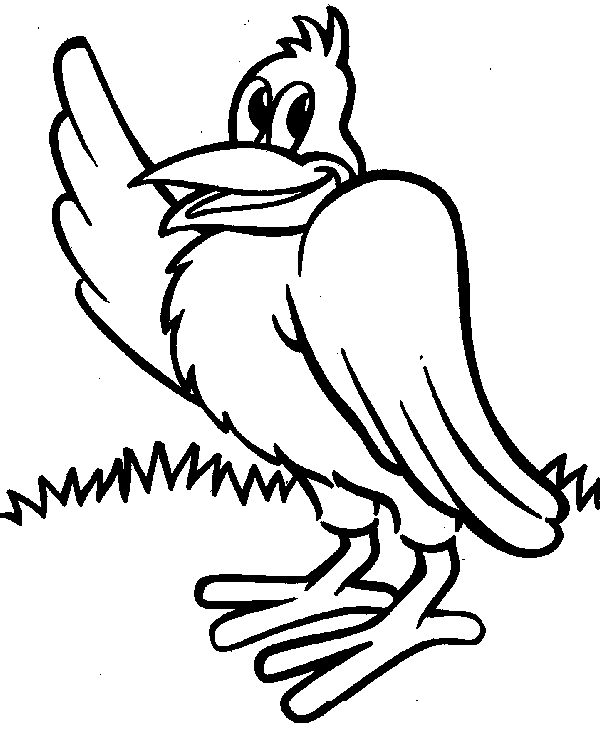 Coloring page: Birds (Animals) #12008 - Printable coloring pages