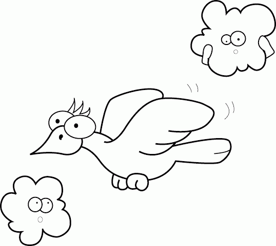 Coloring page: Birds (Animals) #12038 - Printable coloring pages