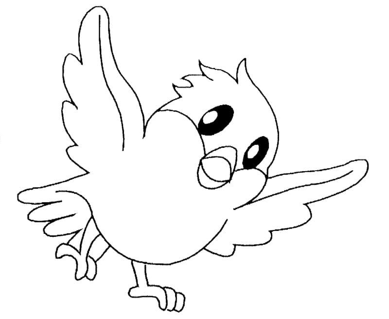 Free printable Birds coloring page #174992 from Animals collection