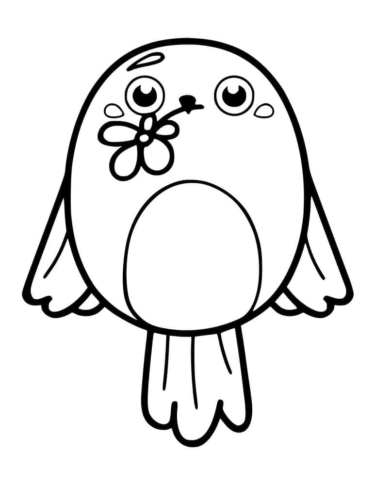 Free printable Birds coloring page #175004 from Animals collection
