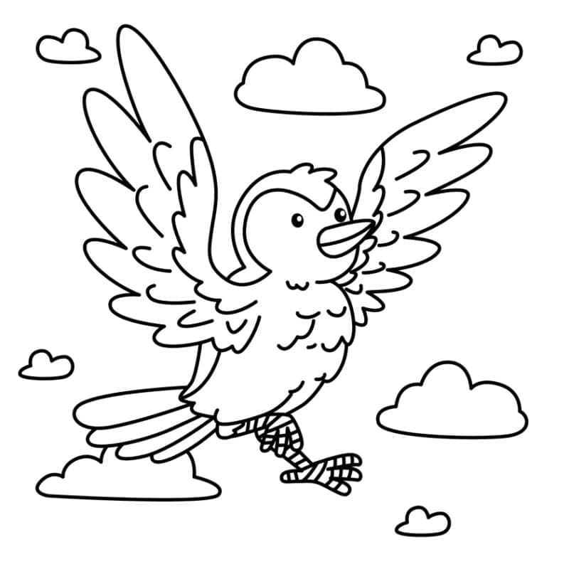 Free printable Birds coloring page #215836 from Animals collection