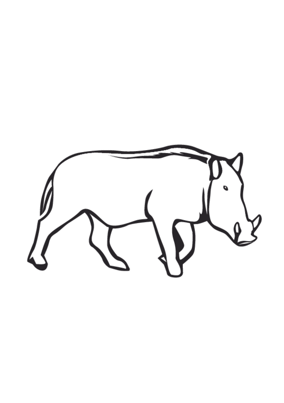 Coloring page: Boar (Animals) #14690 - Free Printable Coloring Pages